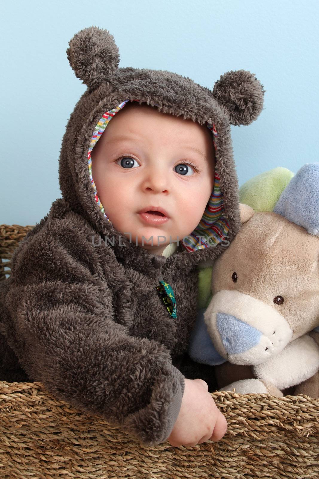 Bear Suit Baby by vanell