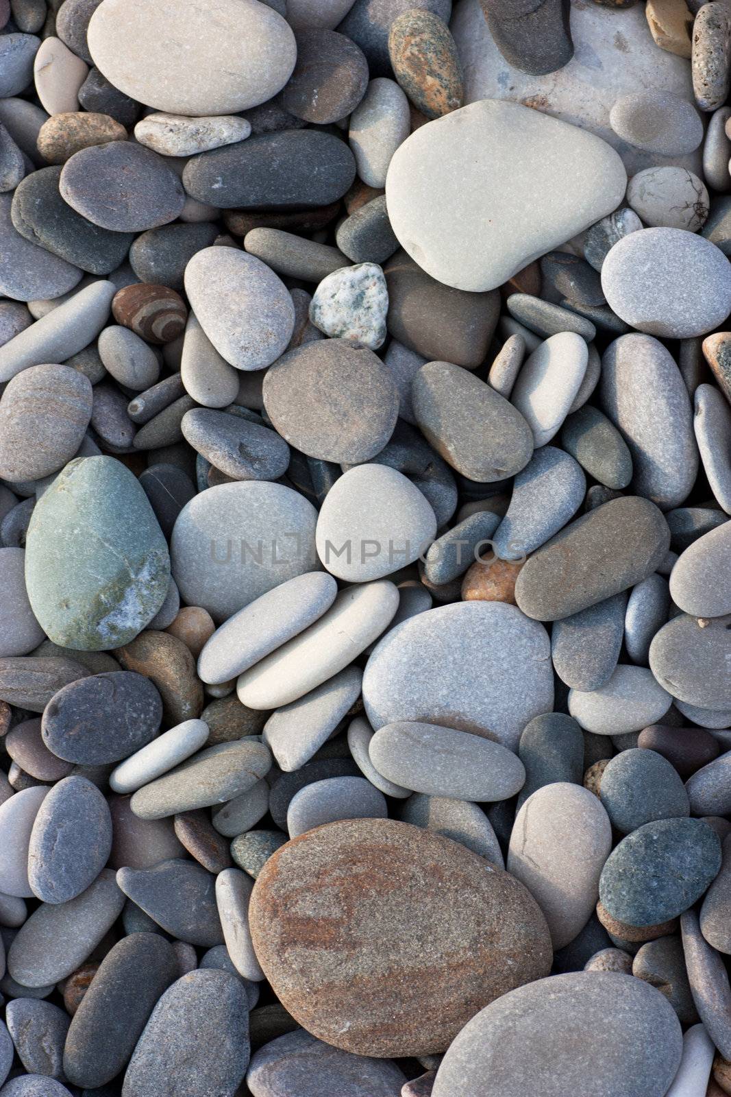 Pebbles background by AGorohov