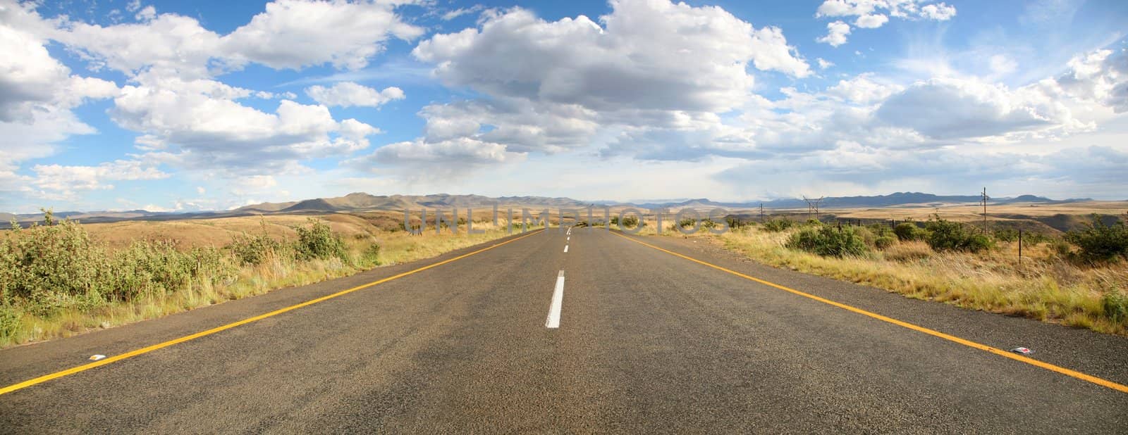 Country Highway on The Famous Garden road in South Africa