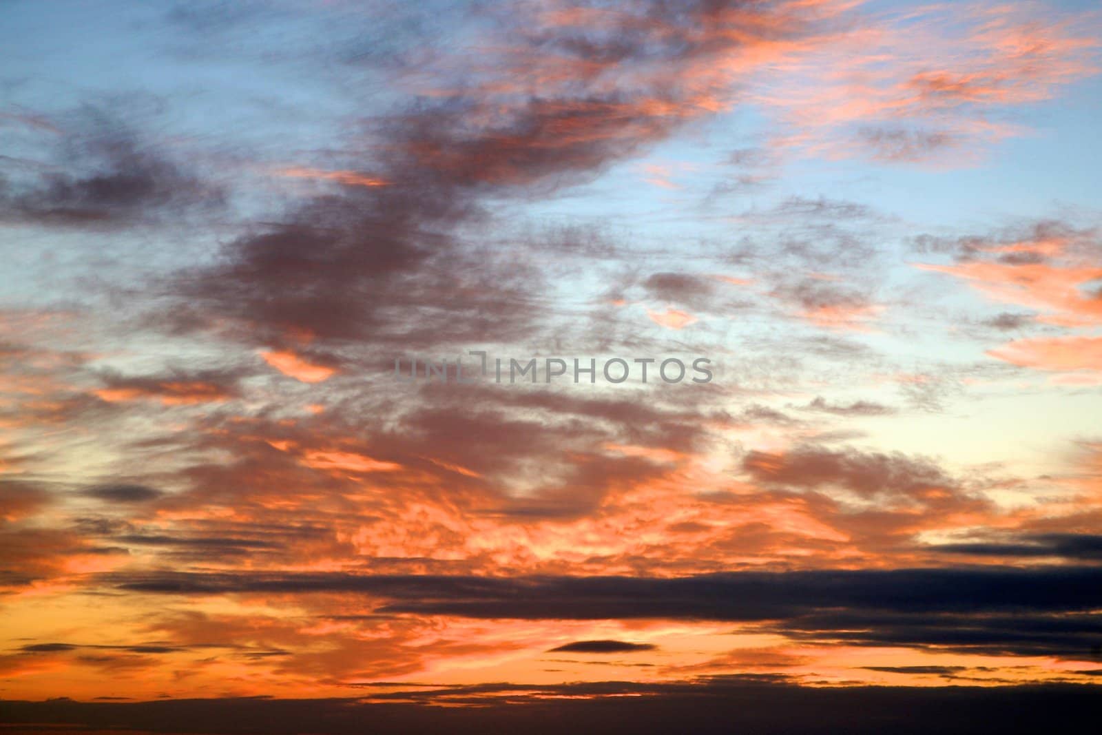 Wild Coast in South Africa - Beautiful sunrise and light effects