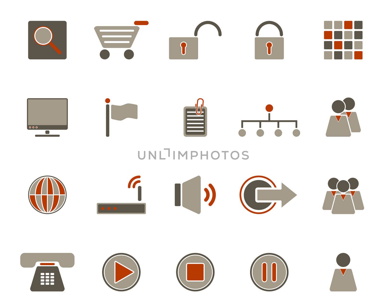 Web icons by rbiedermann