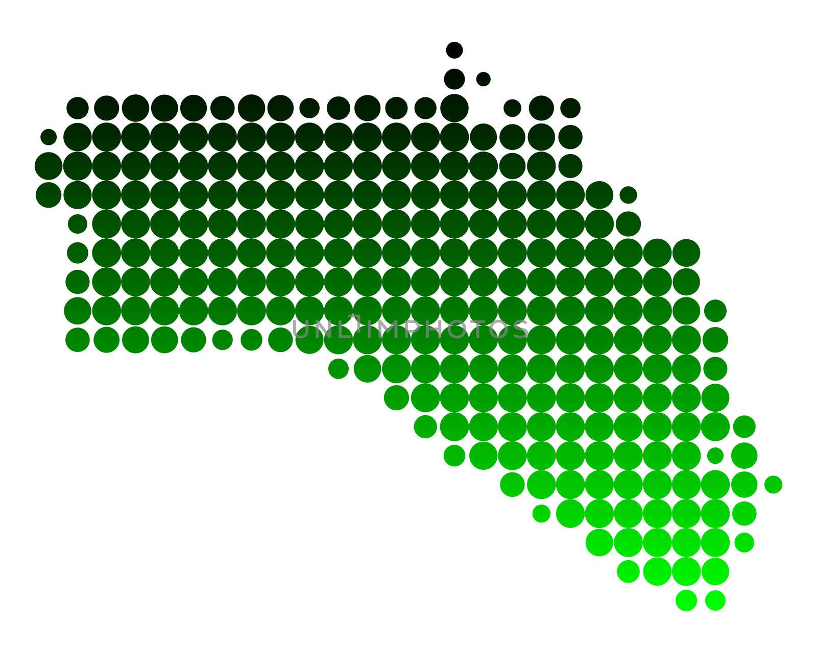 Map of Menorca by rbiedermann