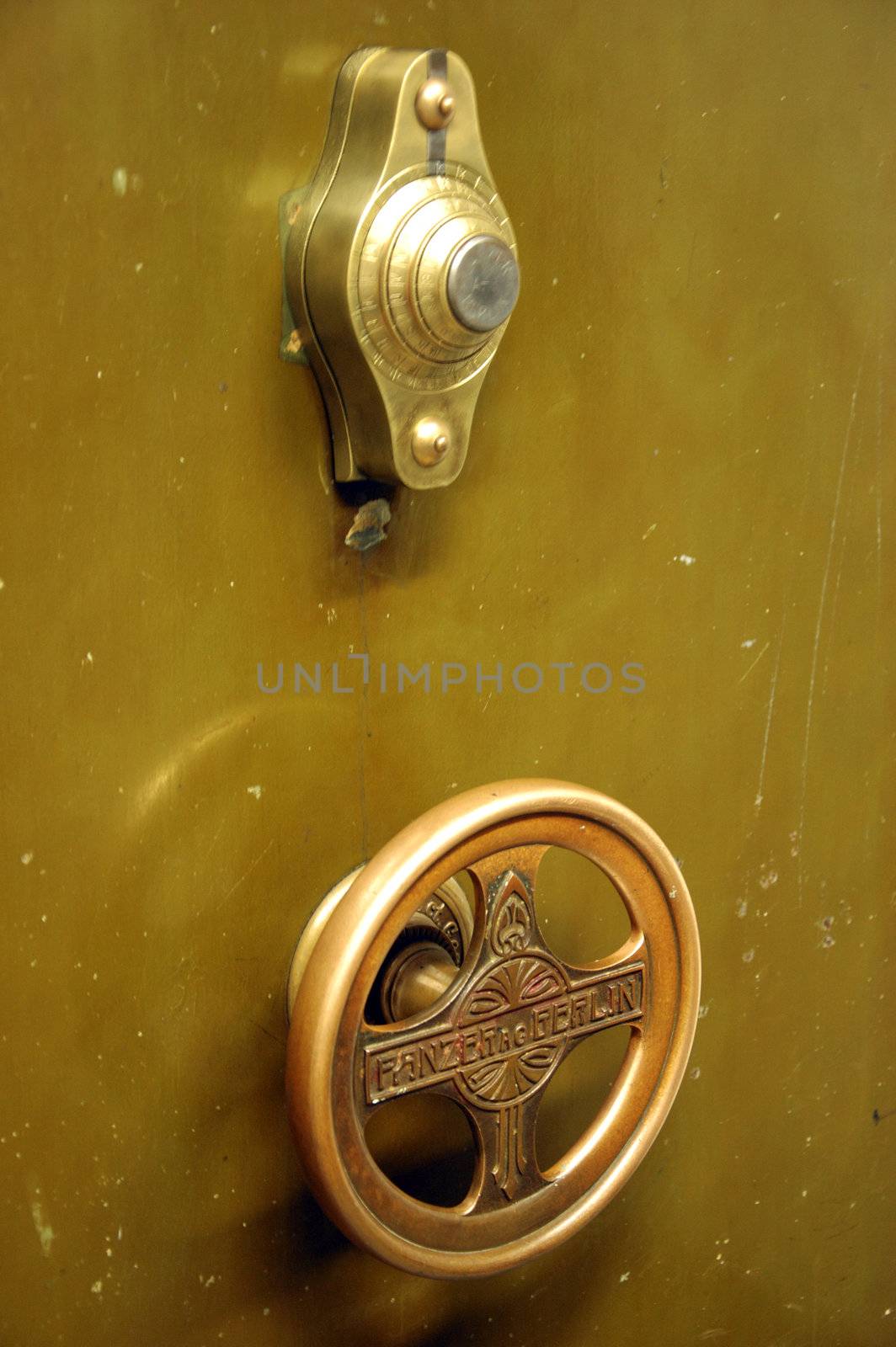 WROCLAW, POLAND - April 3: Open Day of National Bank of Poland. Solid doors of treasury house opened for visitors on April 3, 2011.