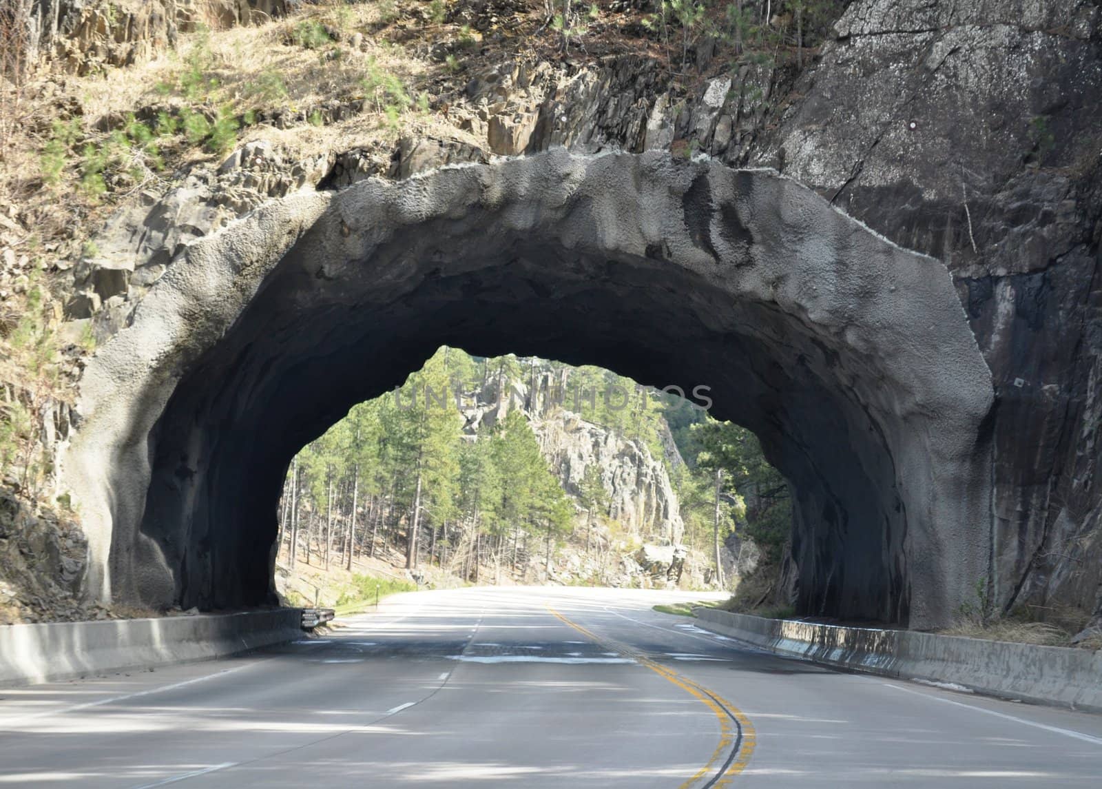 Black Hills tunnel