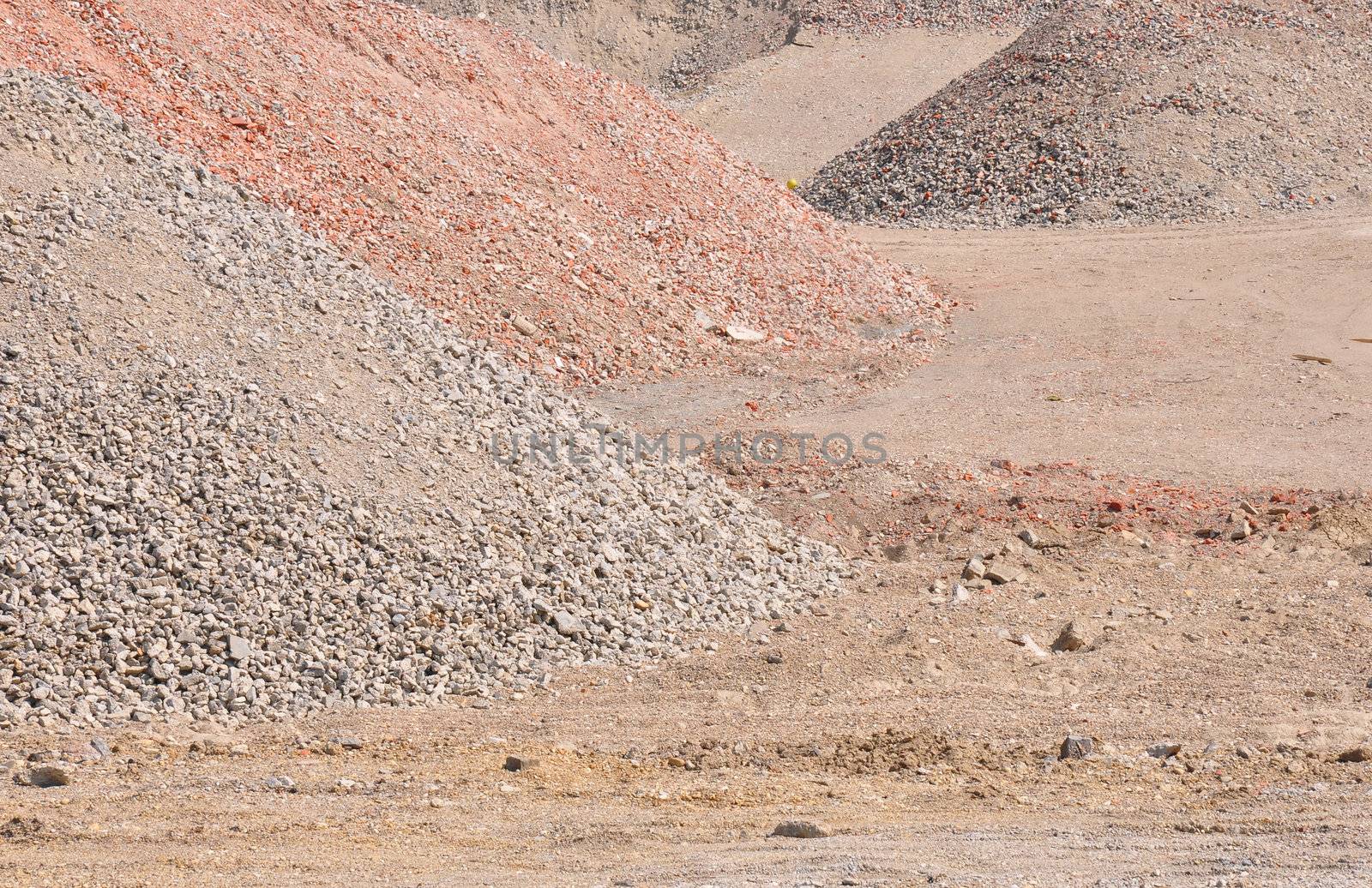 Waste rock heap by rbiedermann