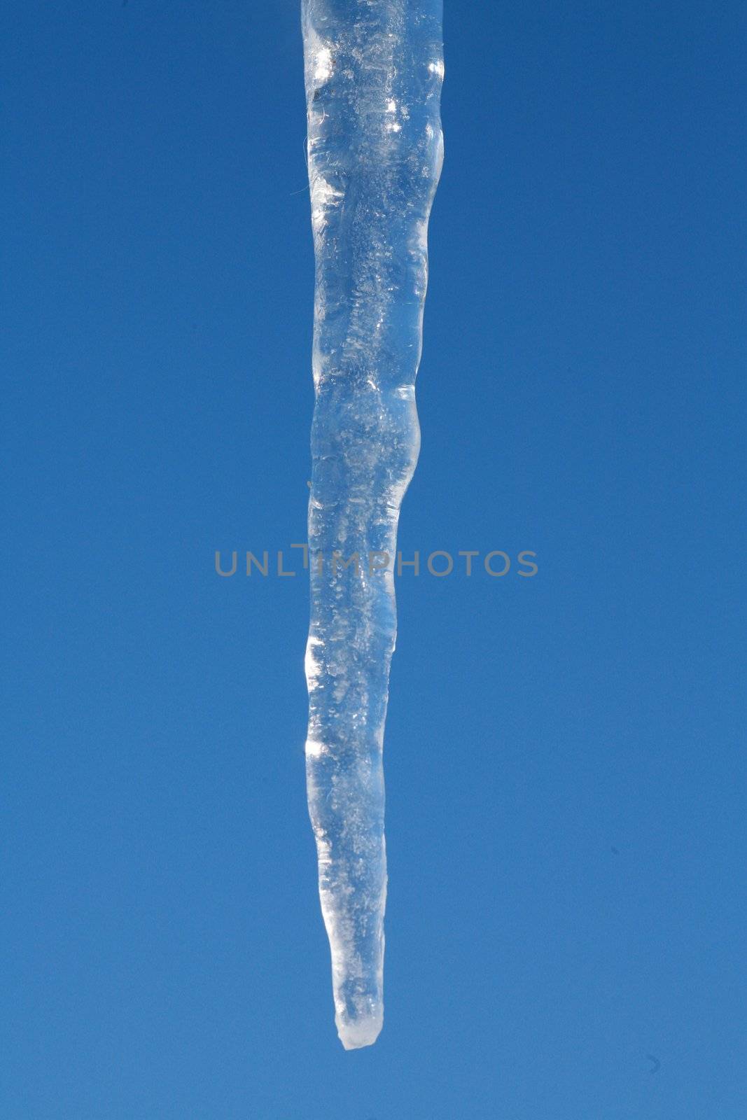 close-up of ice, very shallow Depth of field