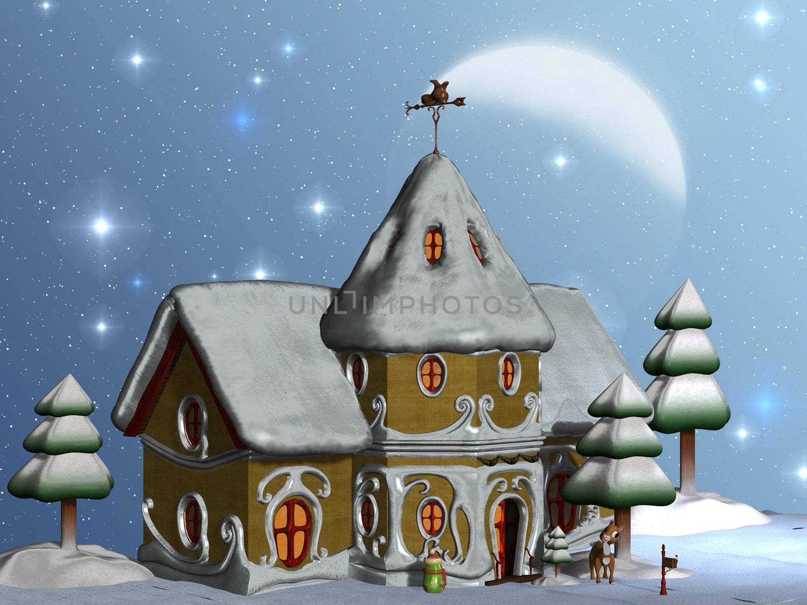 Santa's House by Catmando