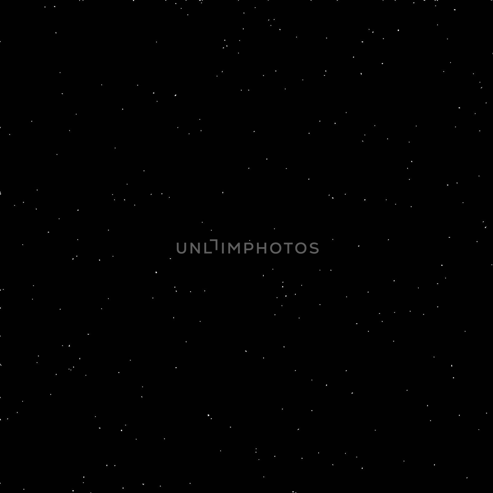 Stars and black matter in seamless background pattern