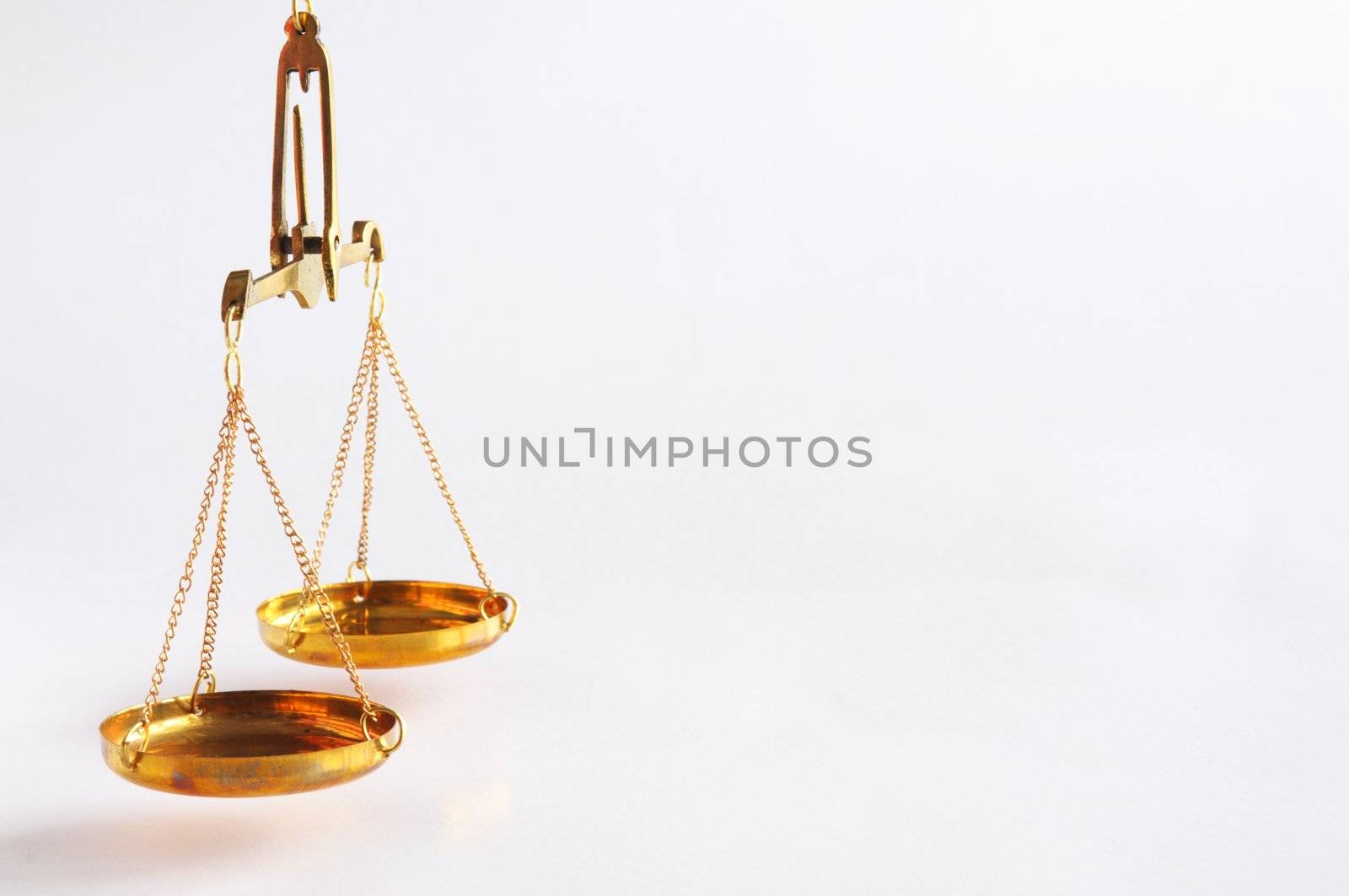 scale or scales with copyspace showing law justice or legal concept