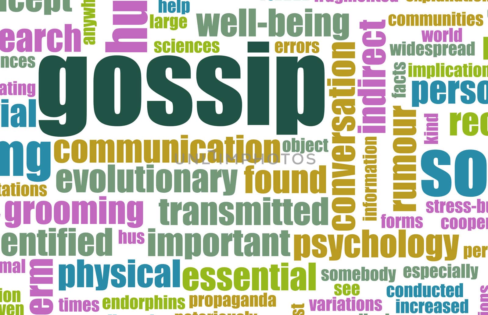 Gossip and Rumors as a Concept Background