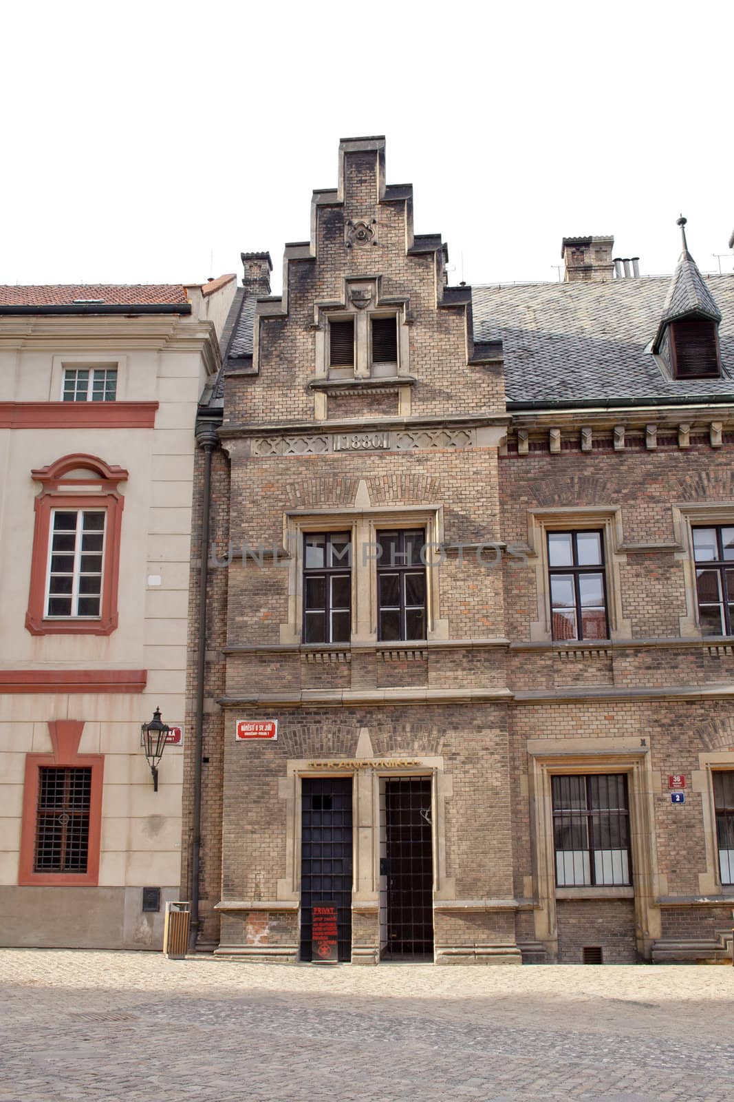 the walls of Prague, the building castles