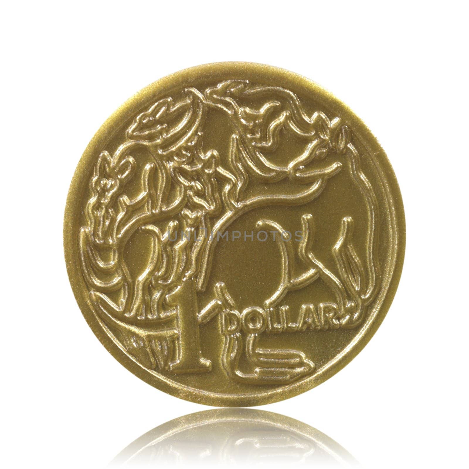 Australian Dollar Coin by Kitch