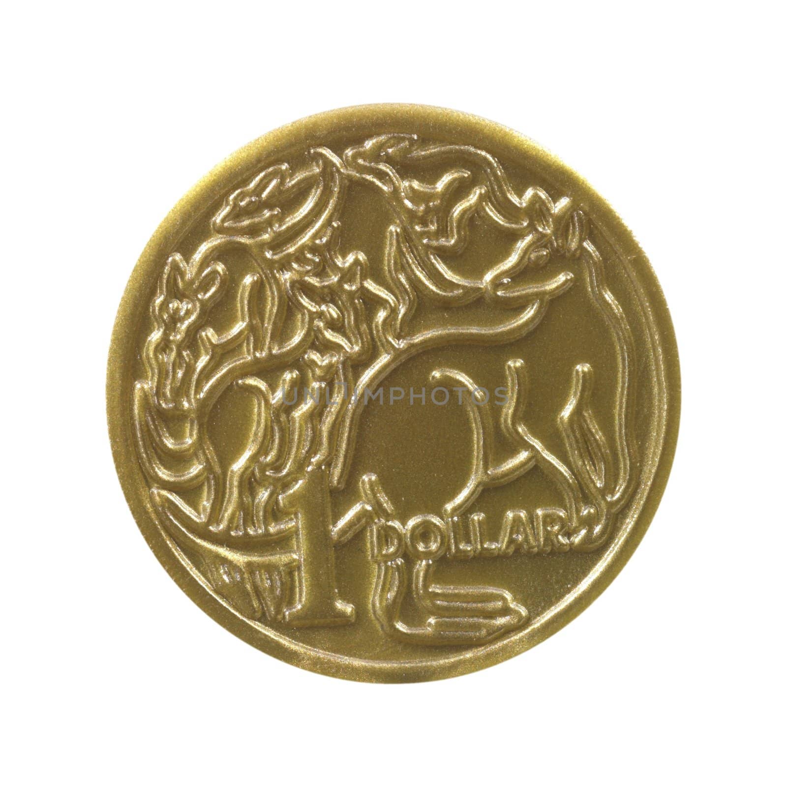 Australian Dollar Coin by Kitch