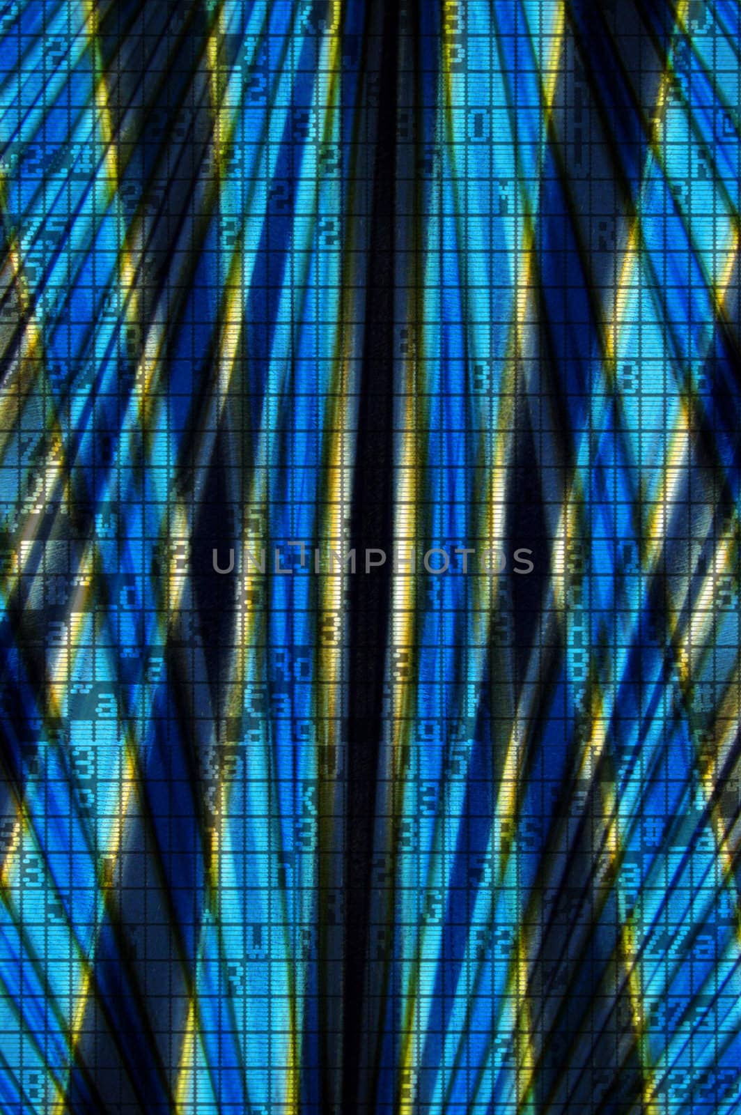 Random computer code. Abstract futuristic background pattern.