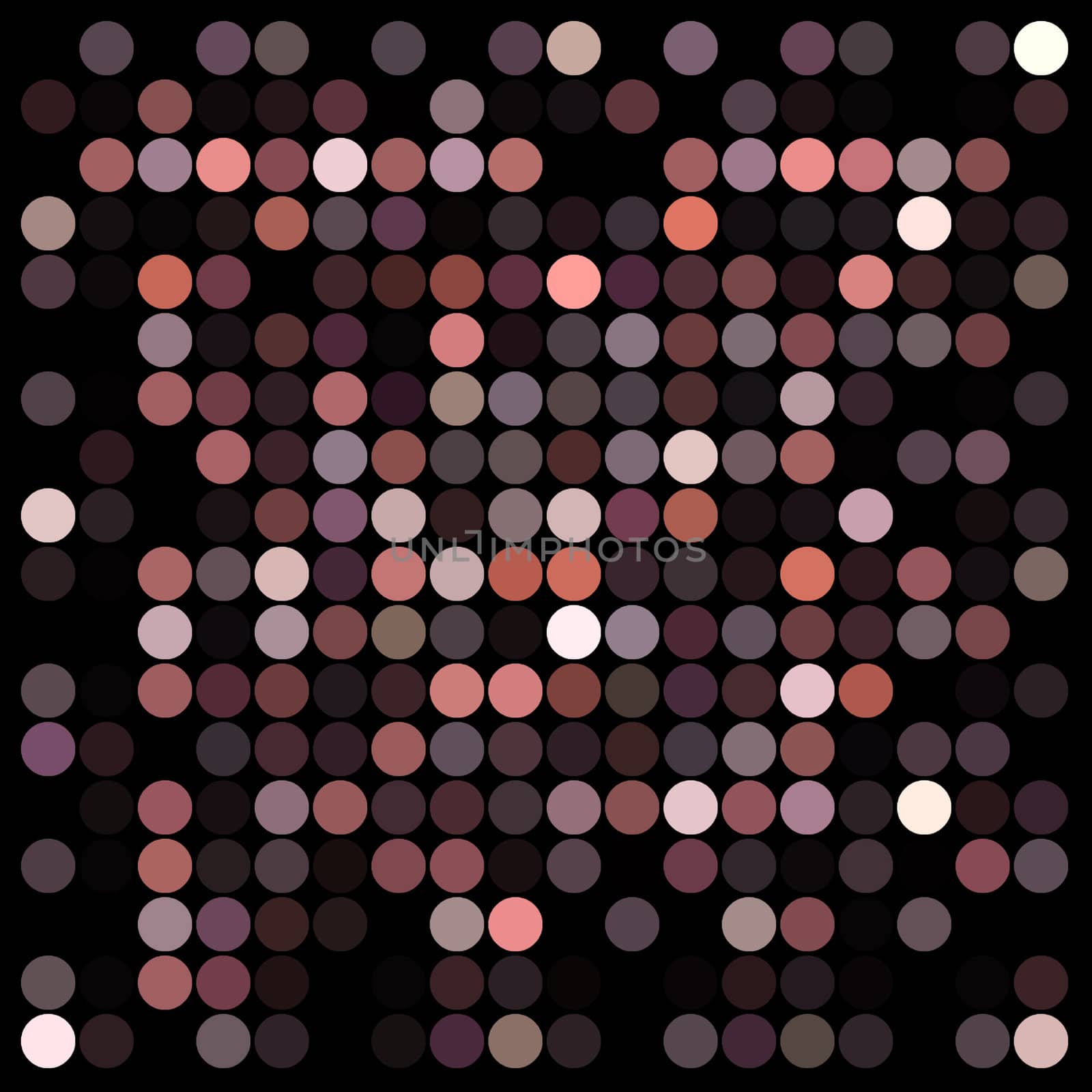 Circles geometric pattern. Abstract computer generated illustration.