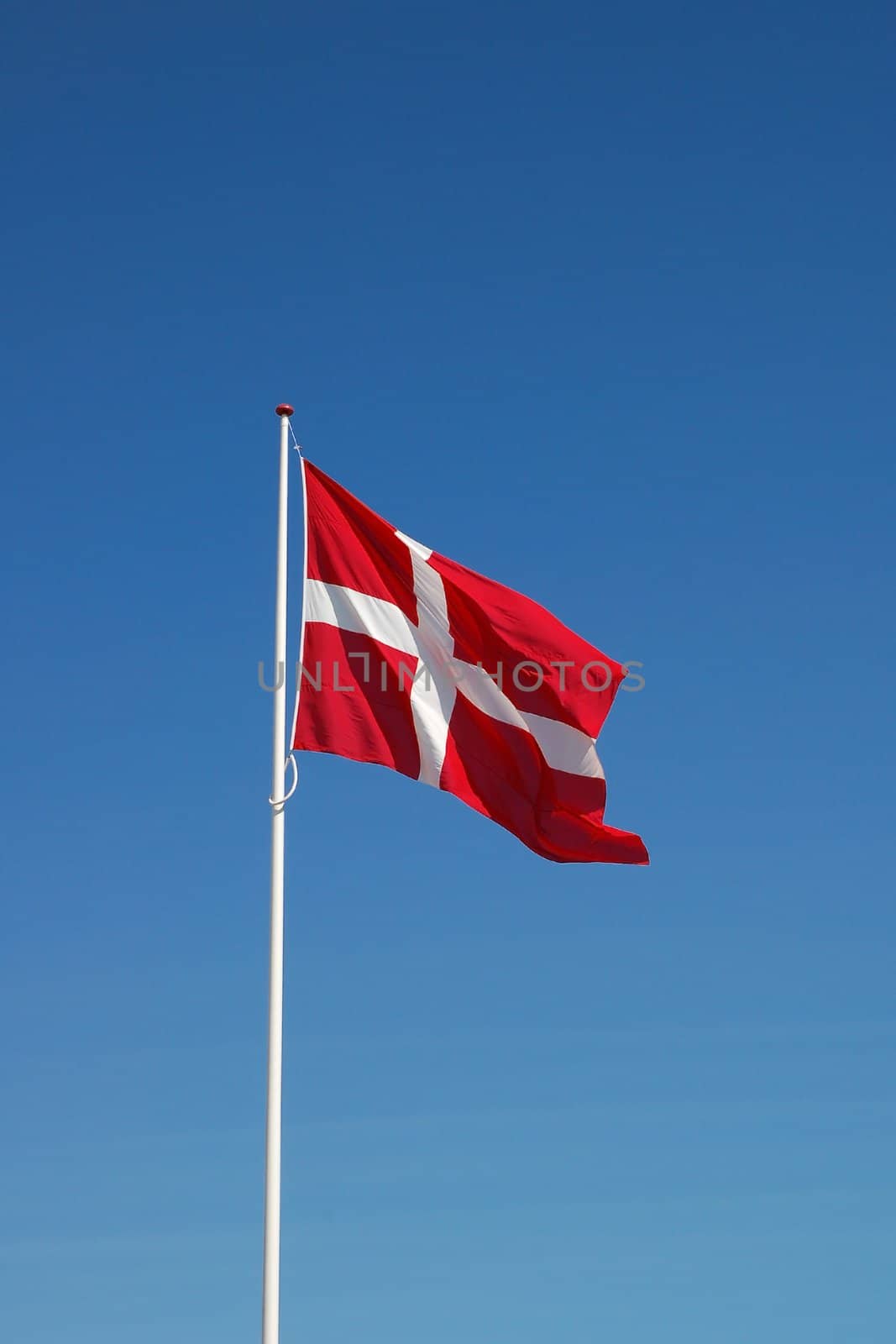 Danish flag by Espevalen
