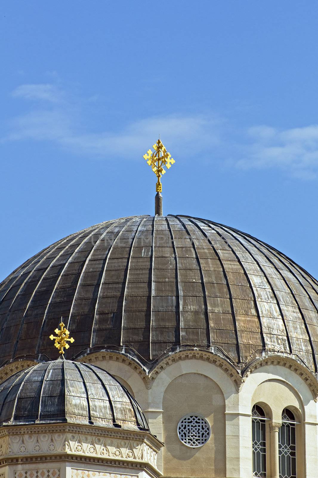 Detail of Serbian-Orthodox church of St.Spiridione in Trieste (Italy)