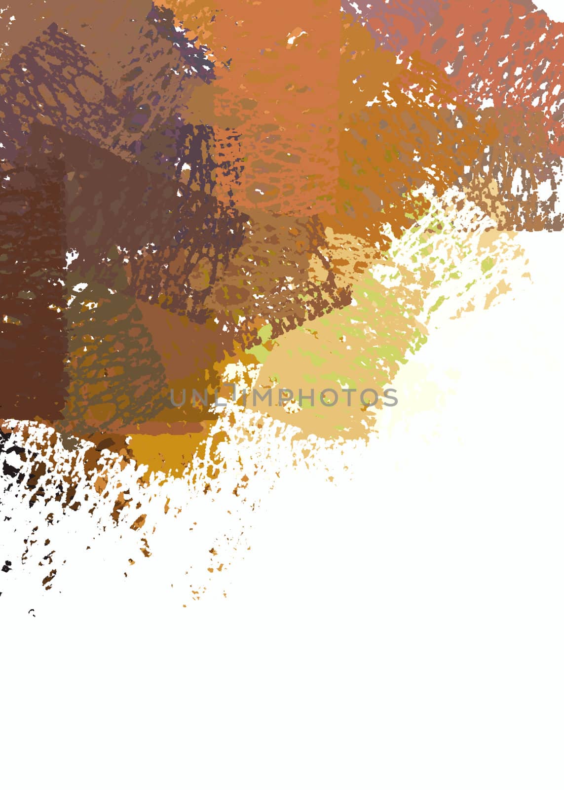 Pastel colors abstract illustration. Brush paint background pattern.