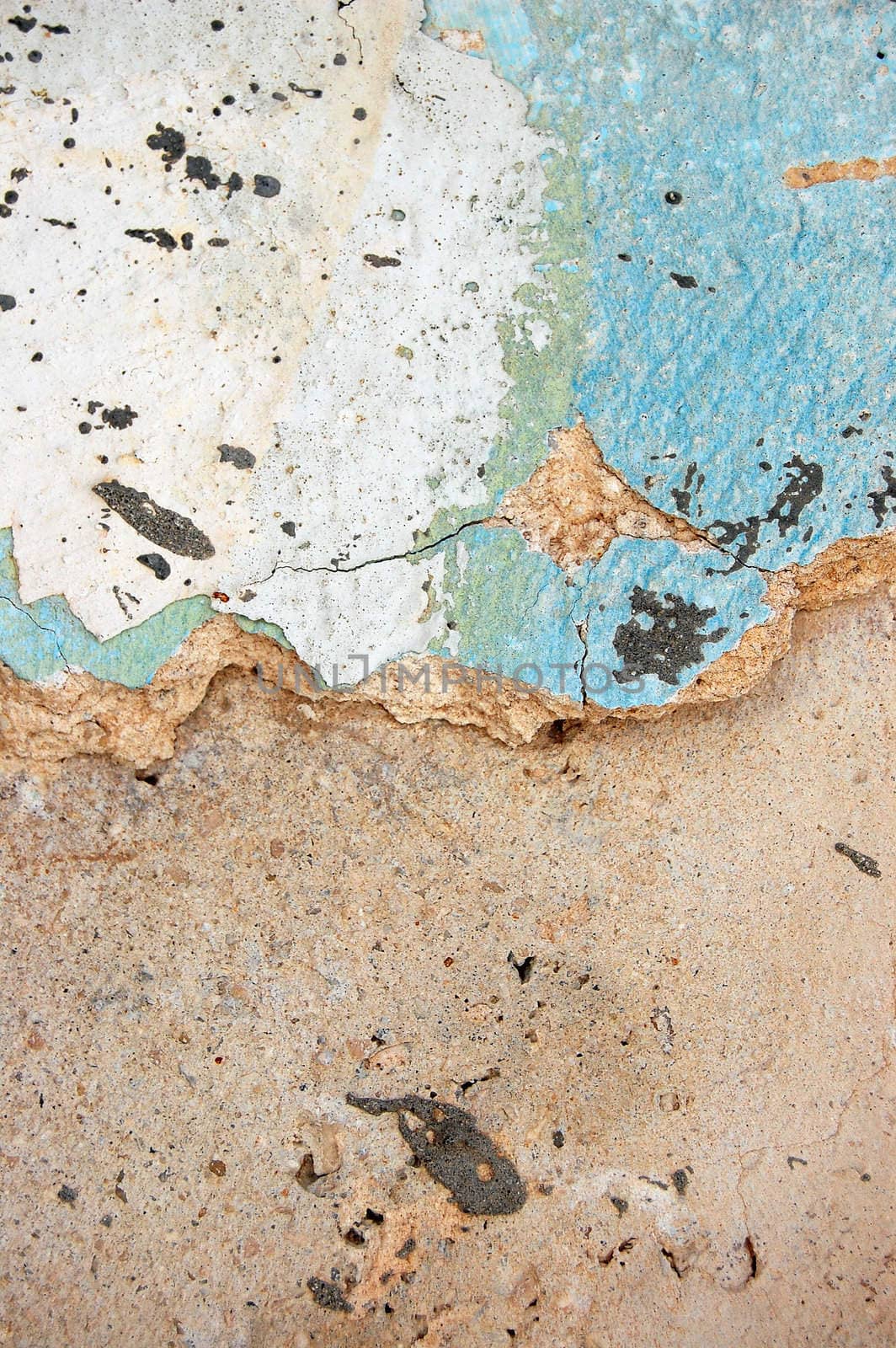 Weathered cracked wall surface. Abstract background texture.