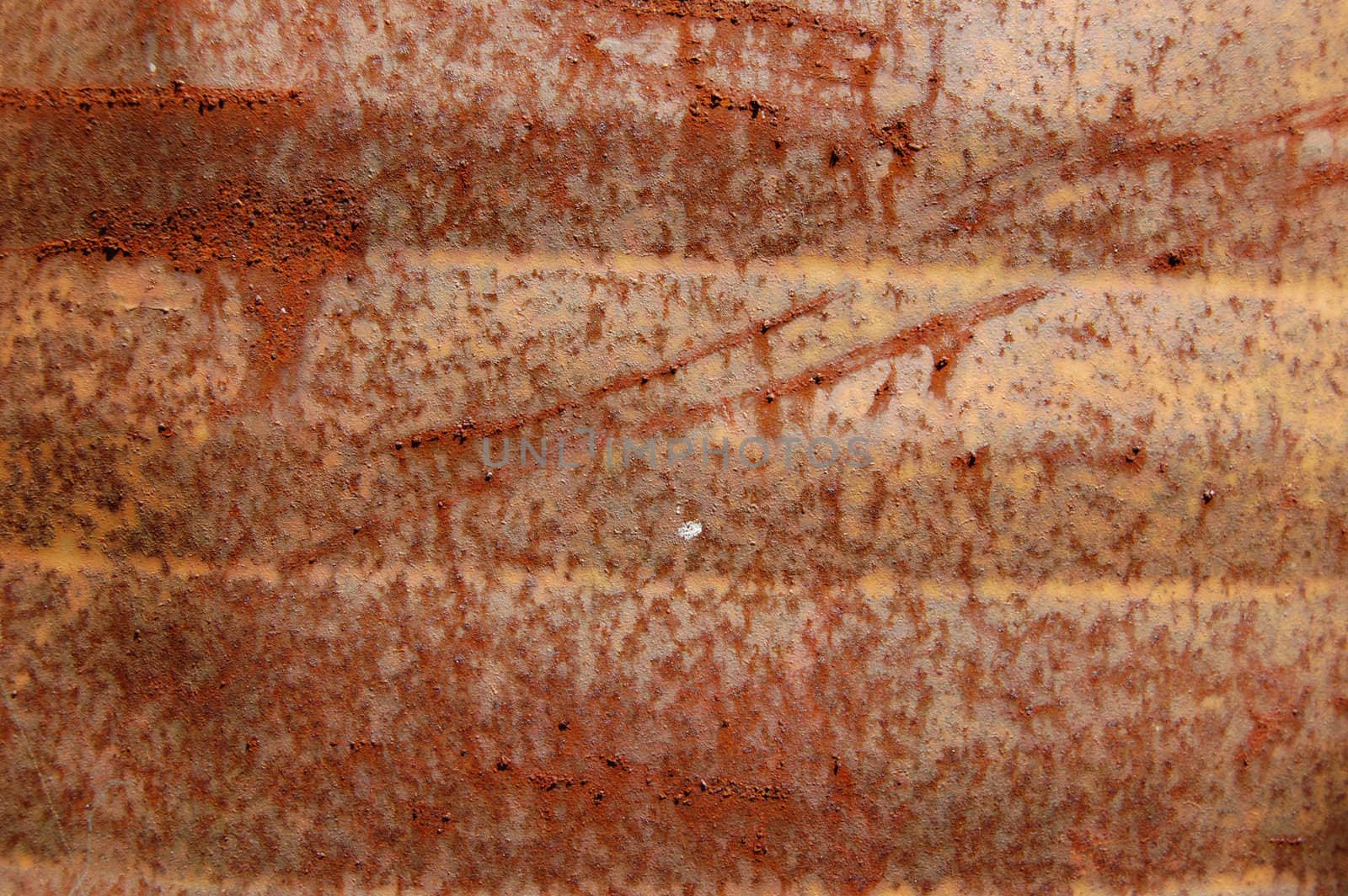 Rusty metal barrel texture detail. Abstract background.