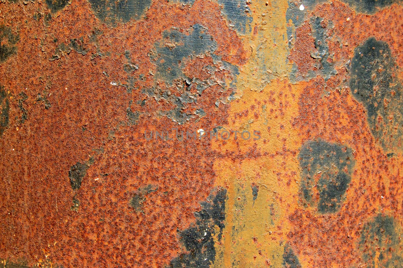 Rusty metal sheet texture. Abstract industrial background.