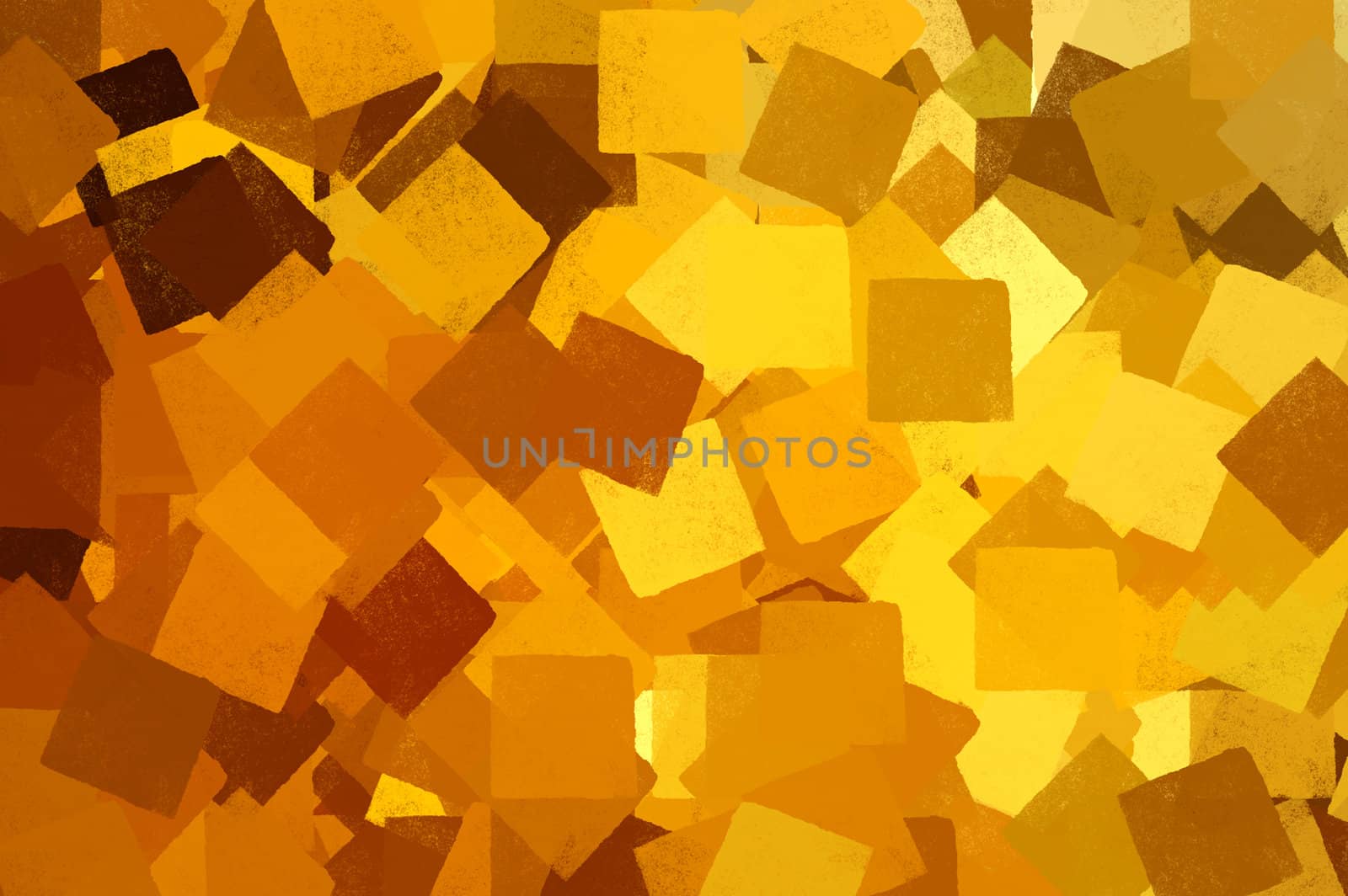 Impressionist squares abstract illustration. Brush paint background pattern.