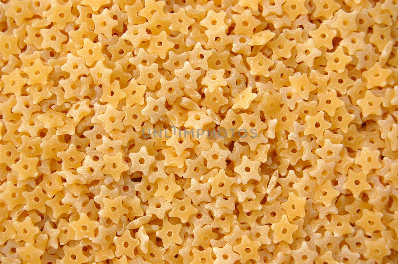 Stellette stars soup pasta detail. Italian food background.
