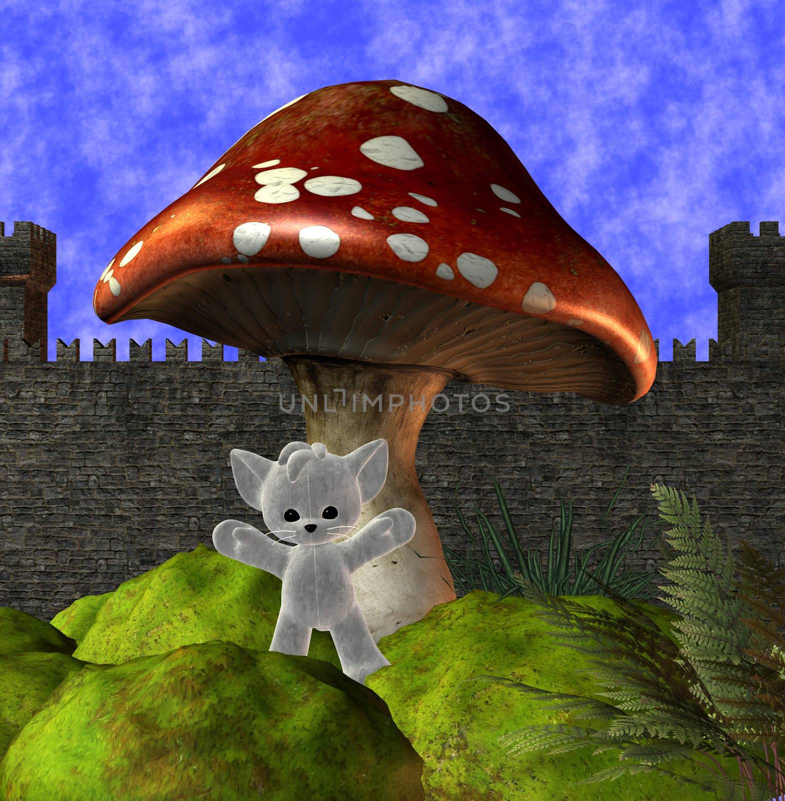 3-d computer generated illustration.