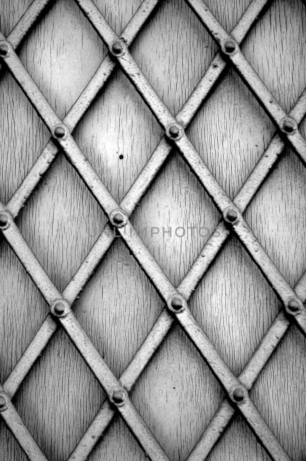 Metal window shutter pattern. Abstract background texture.