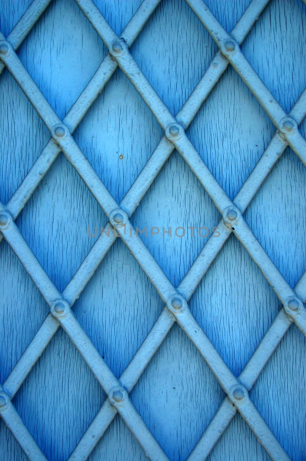 Metal window shutter detail. Abstract background texture.