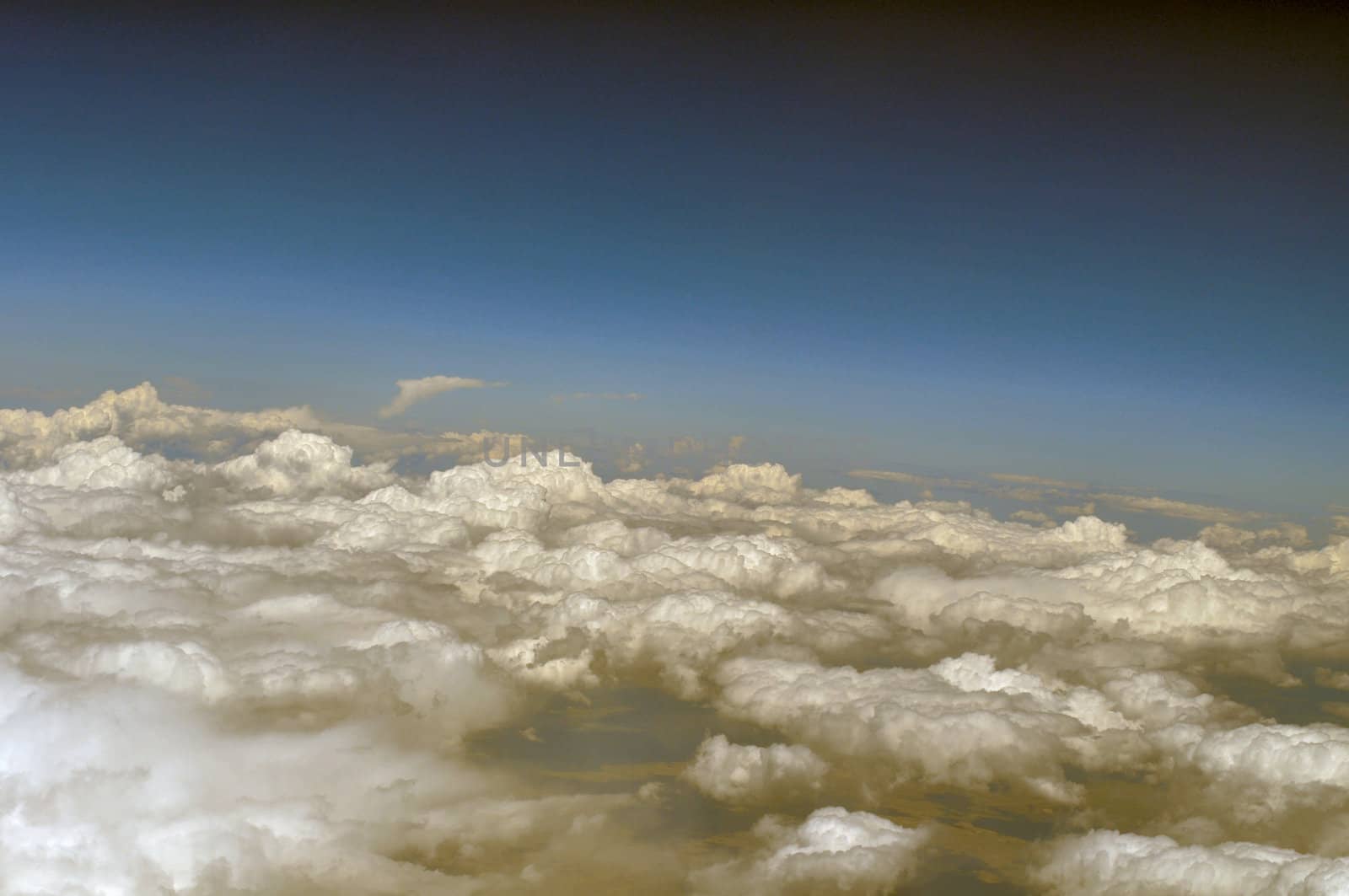 Ariel Mountain Cloud View