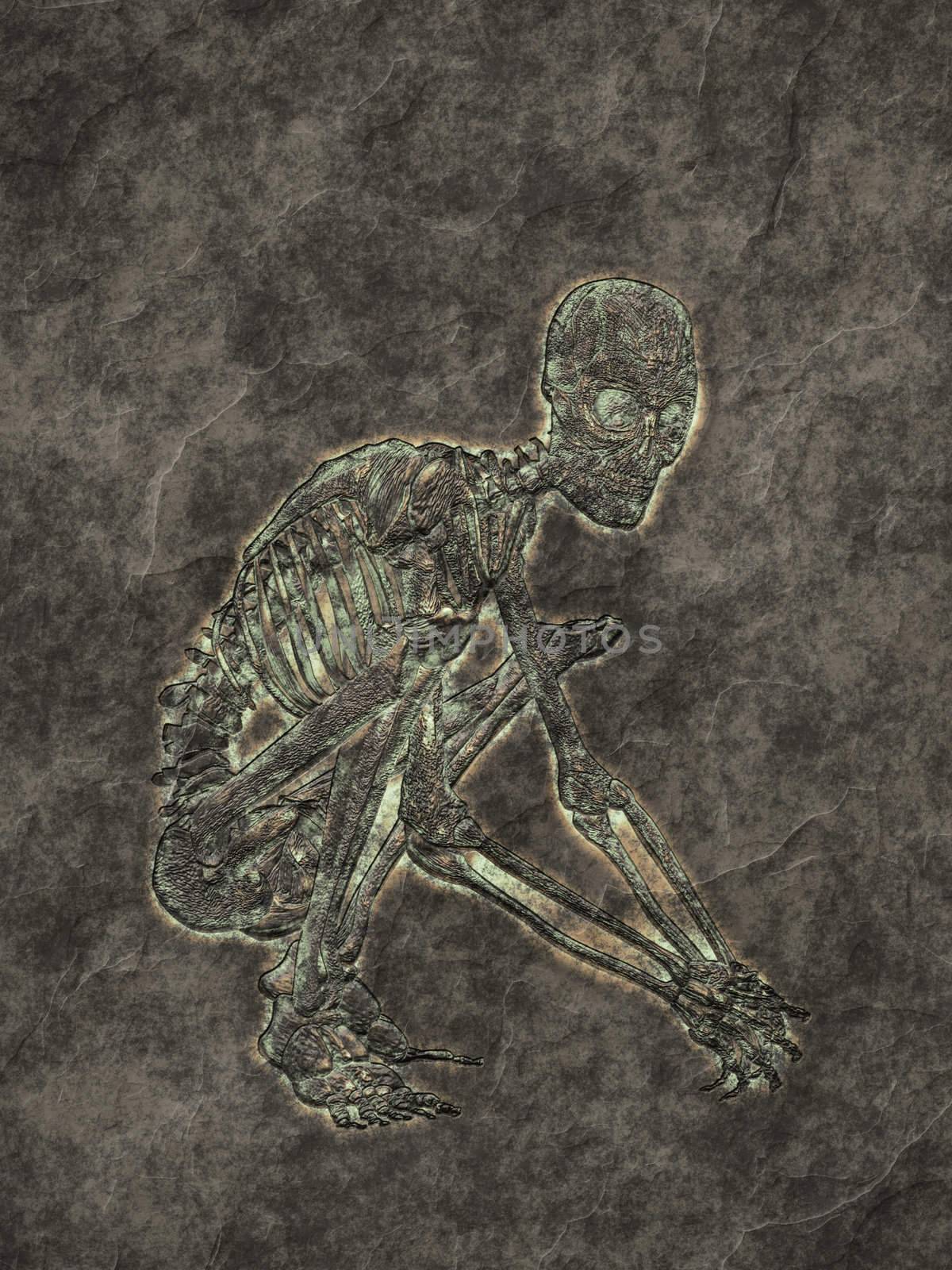skeleton by magann