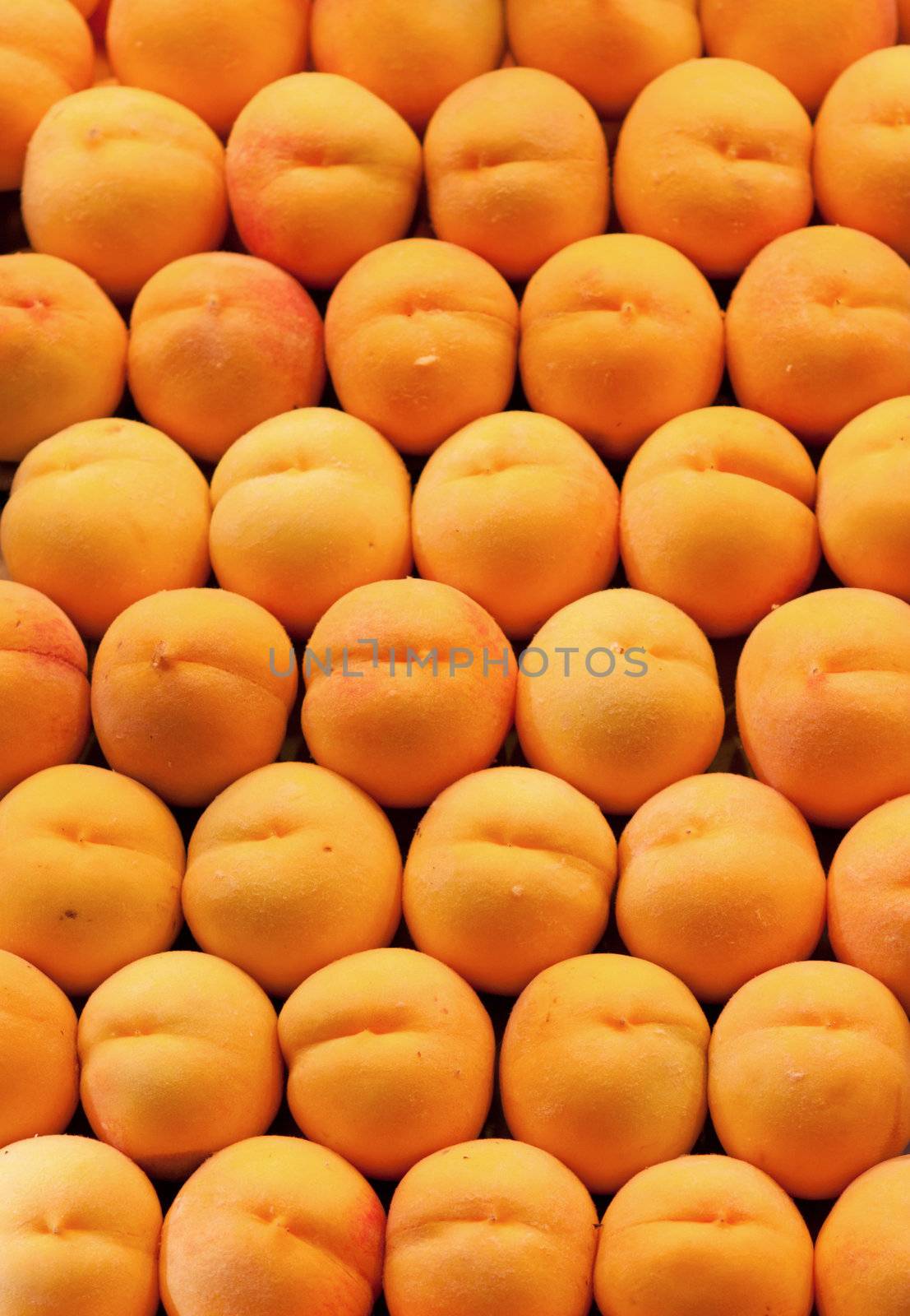 Fresh natural apricot for background 