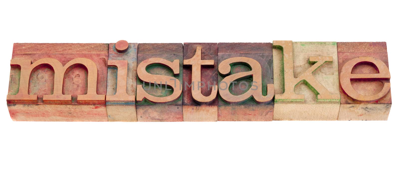 mistake in letterpress type by PixelsAway
