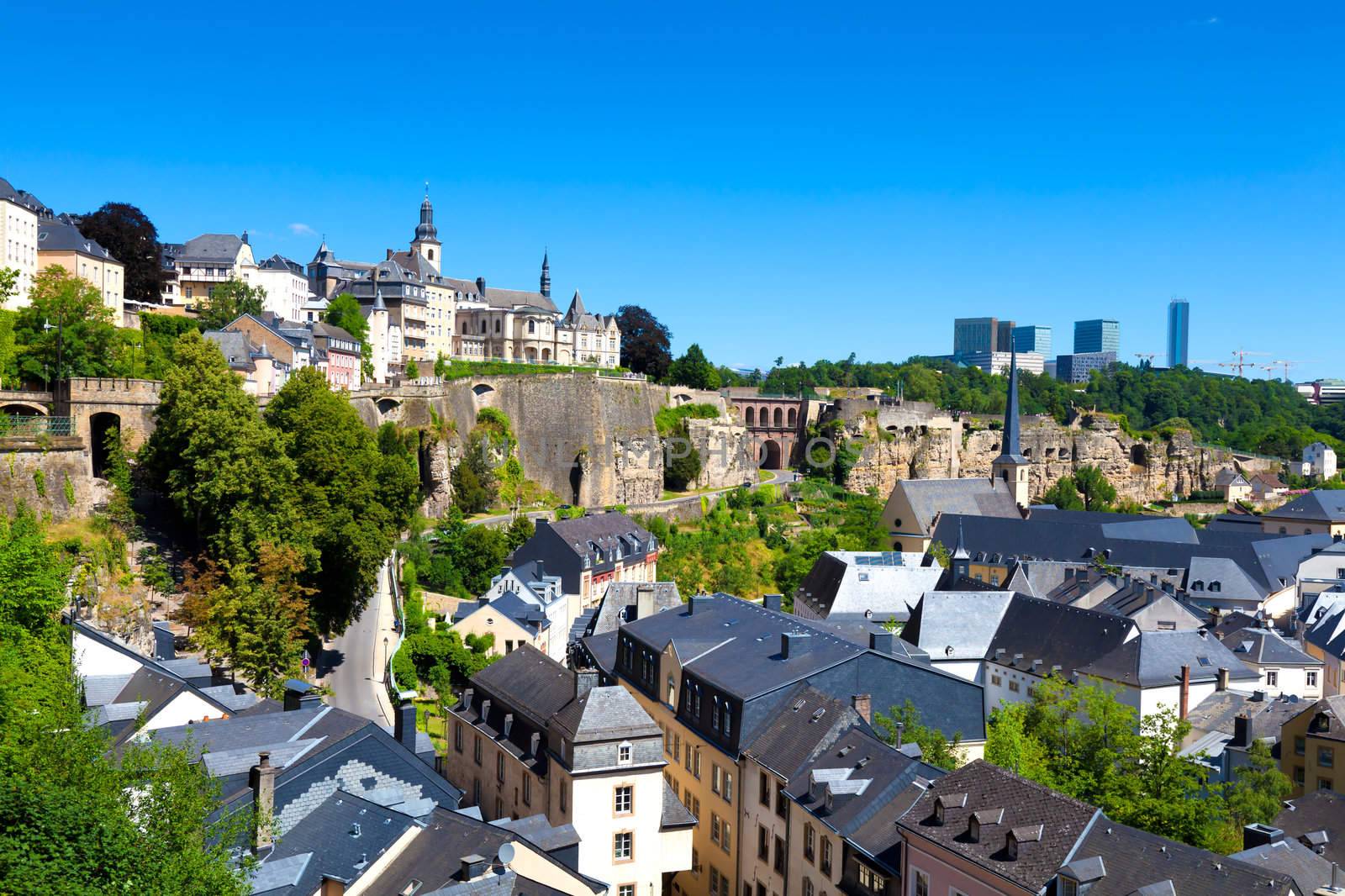 Old and Modern Luxembourg by Tom