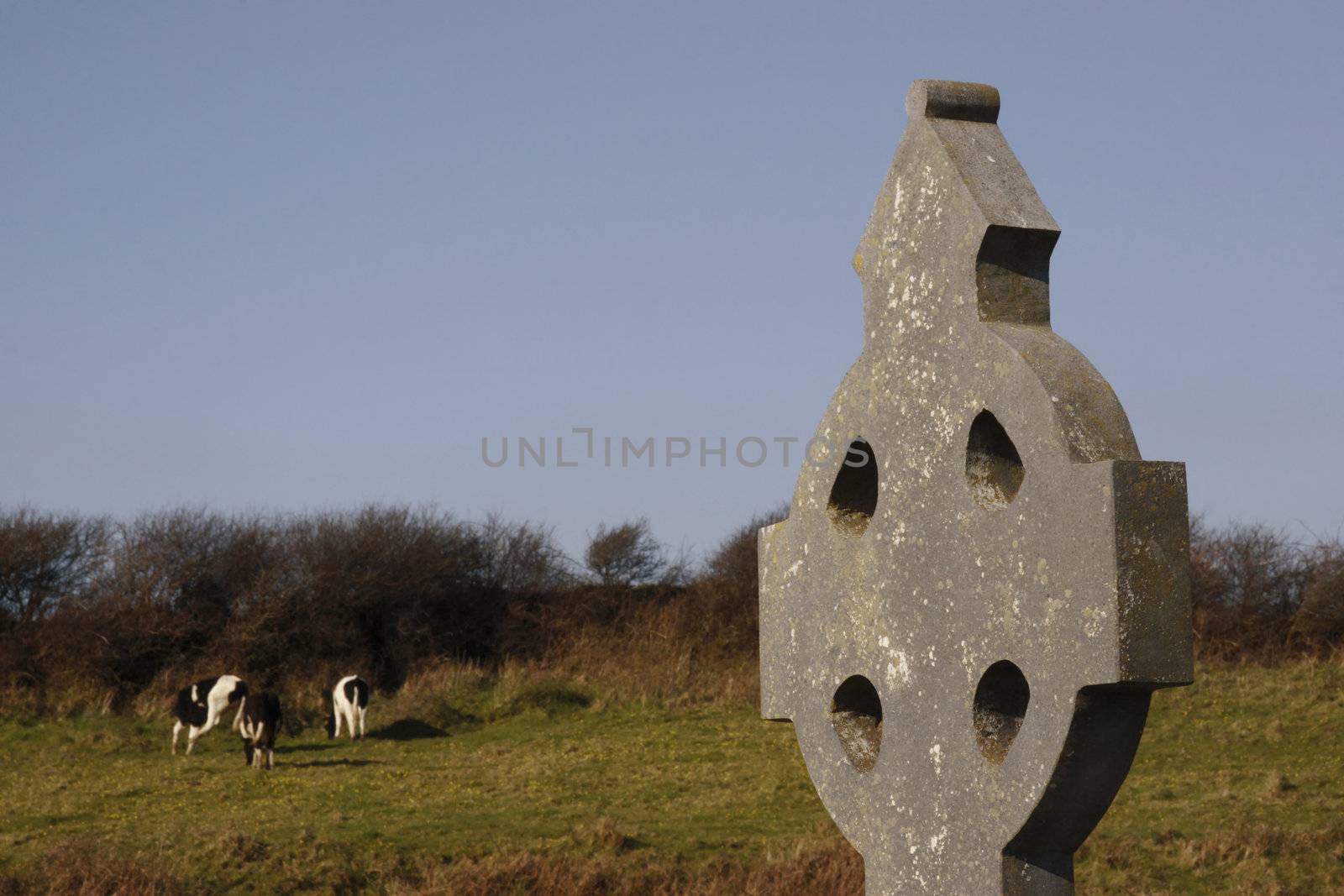 a celtic cross in ireland