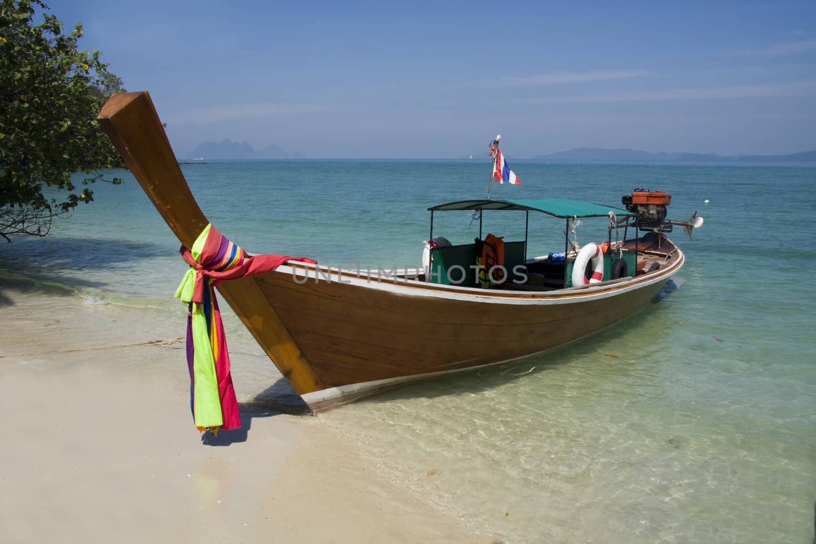 Long tailed boat, Koh Naka, Thailand
