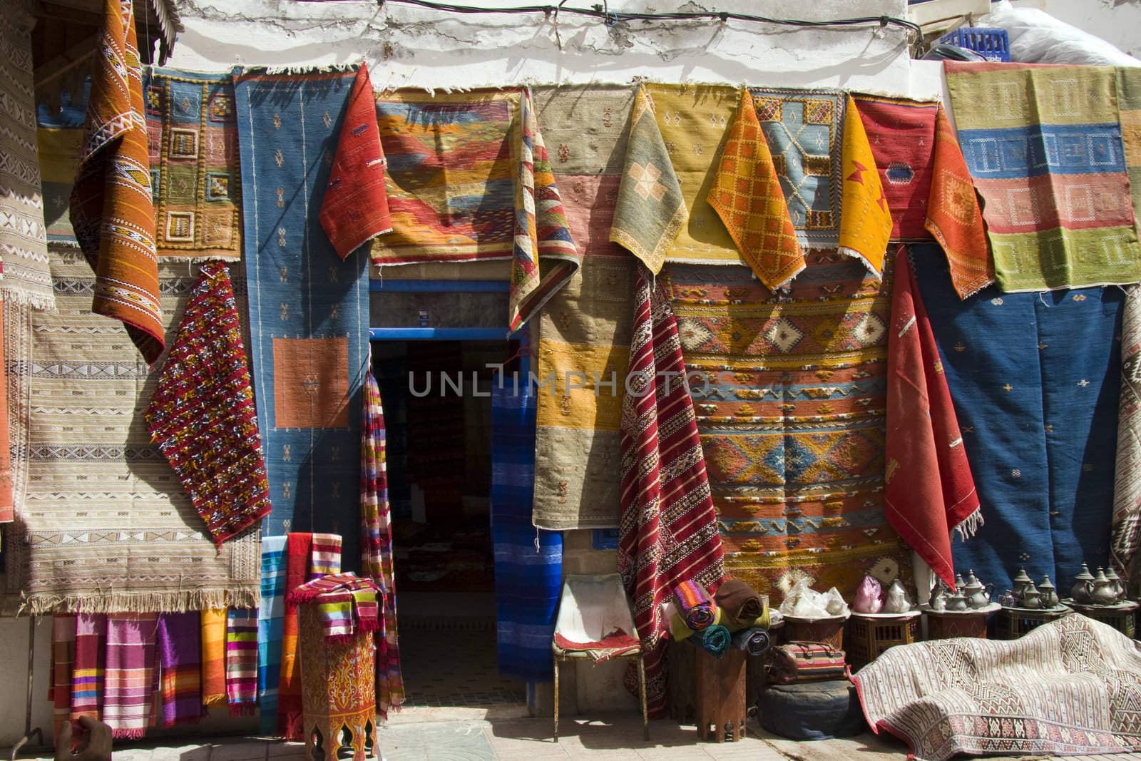 Carpet shop, Essaouira, Morocco