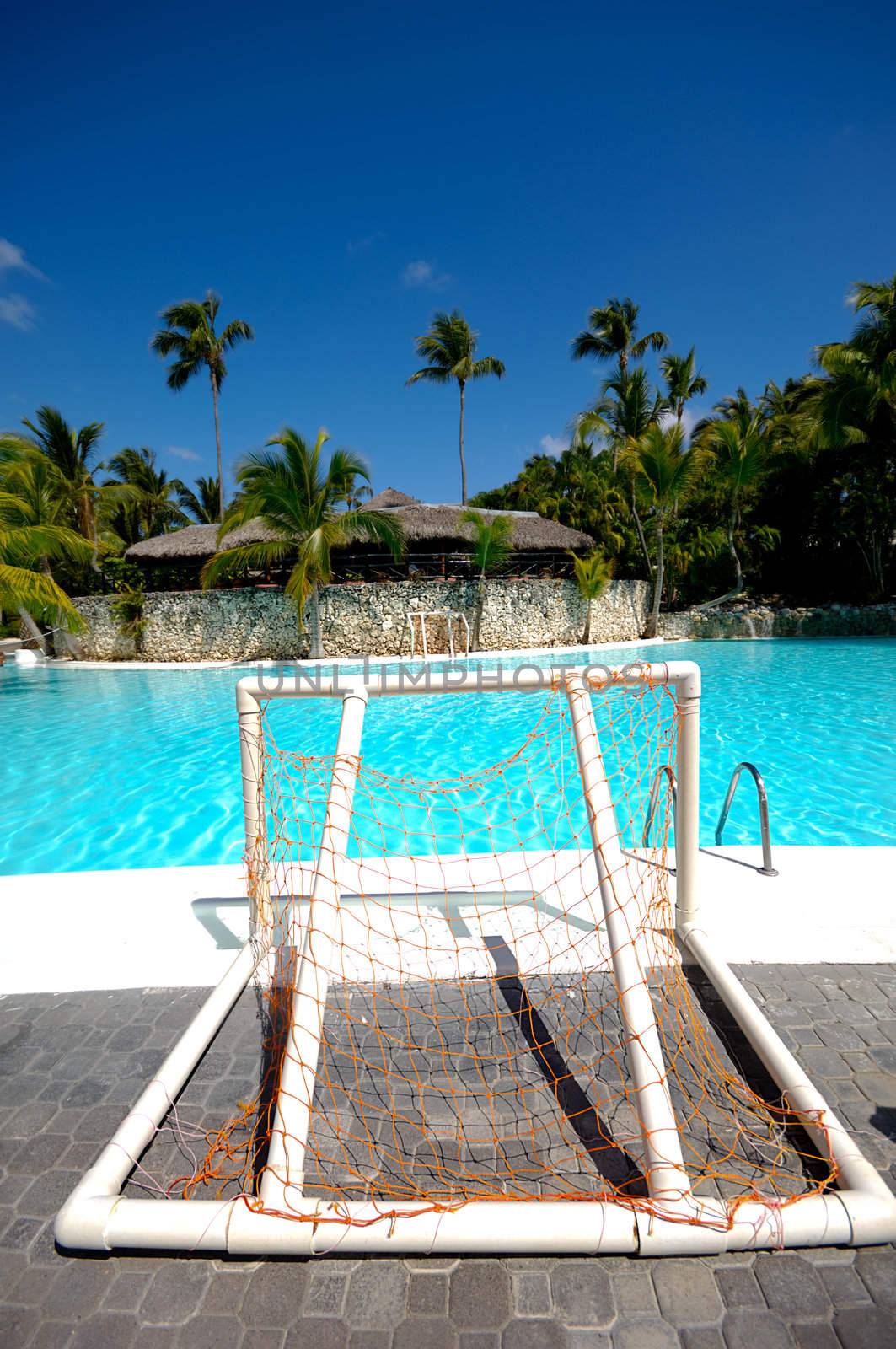 Hotel resort with a very nice swimming pool