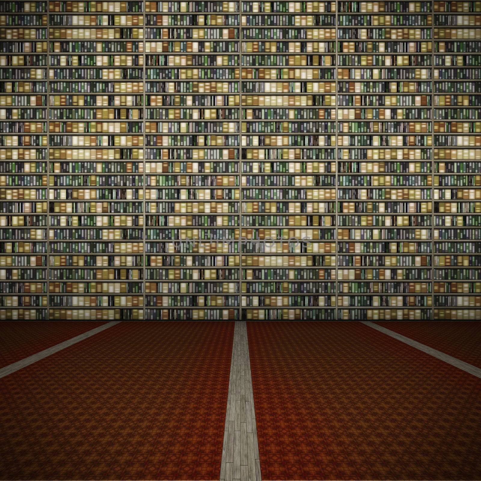 An image of a nice library background