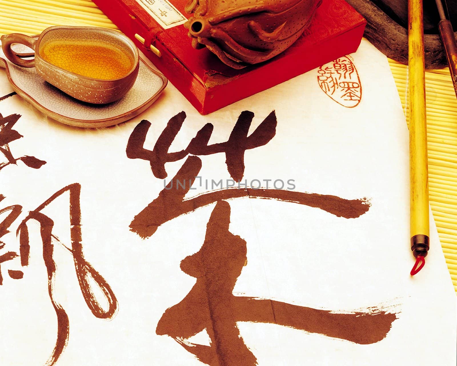 Chinese tea, tea, tea sets display