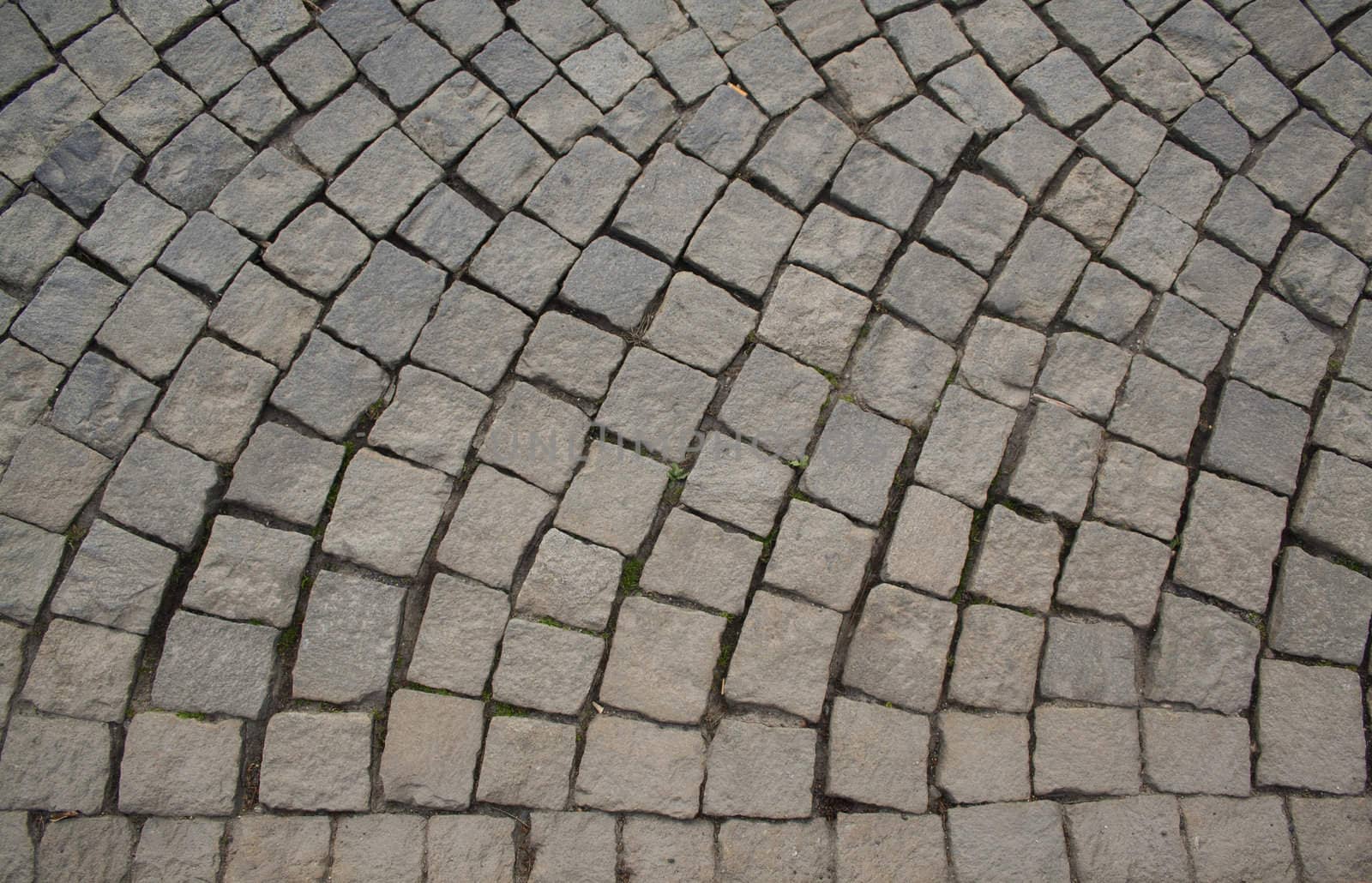 brick masonry rectangle, roads and bridges. Czech Republic Prague