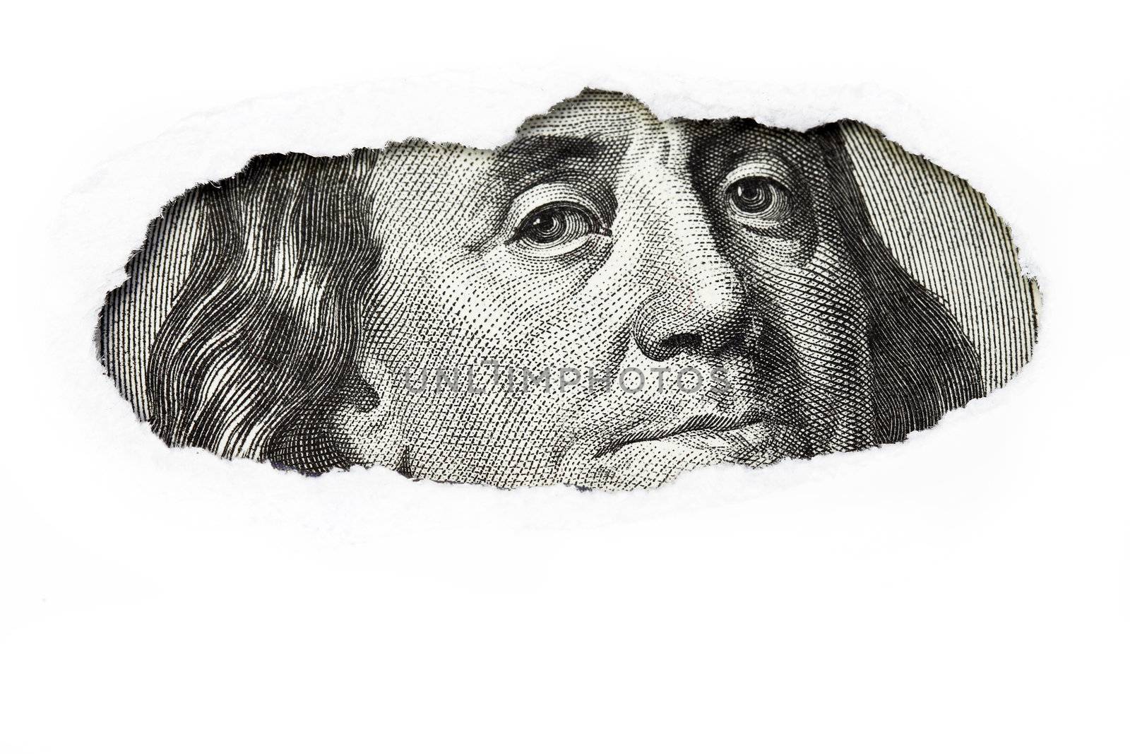 Benjamin Franklin by sacatani