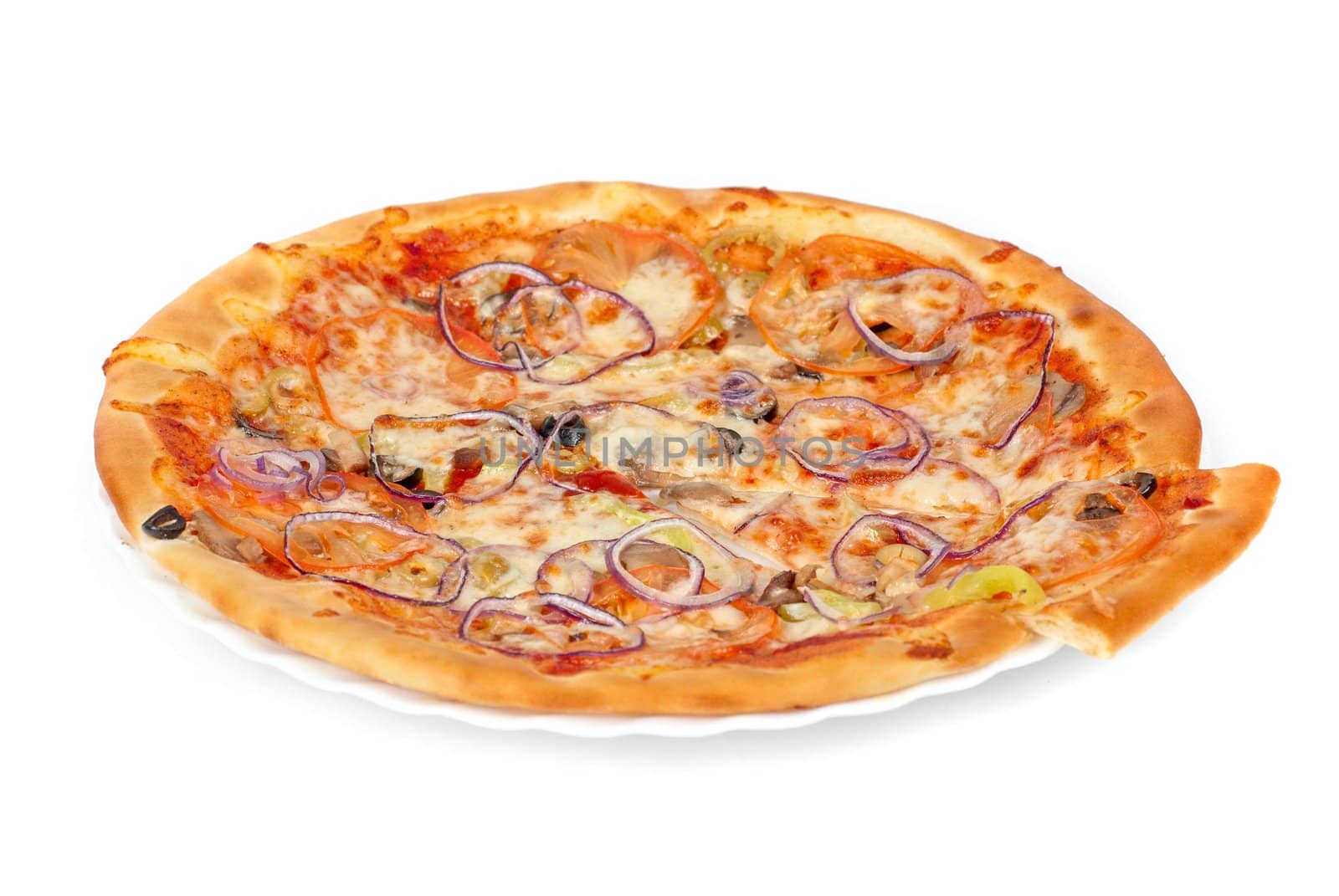 vegetable pizza by rusak