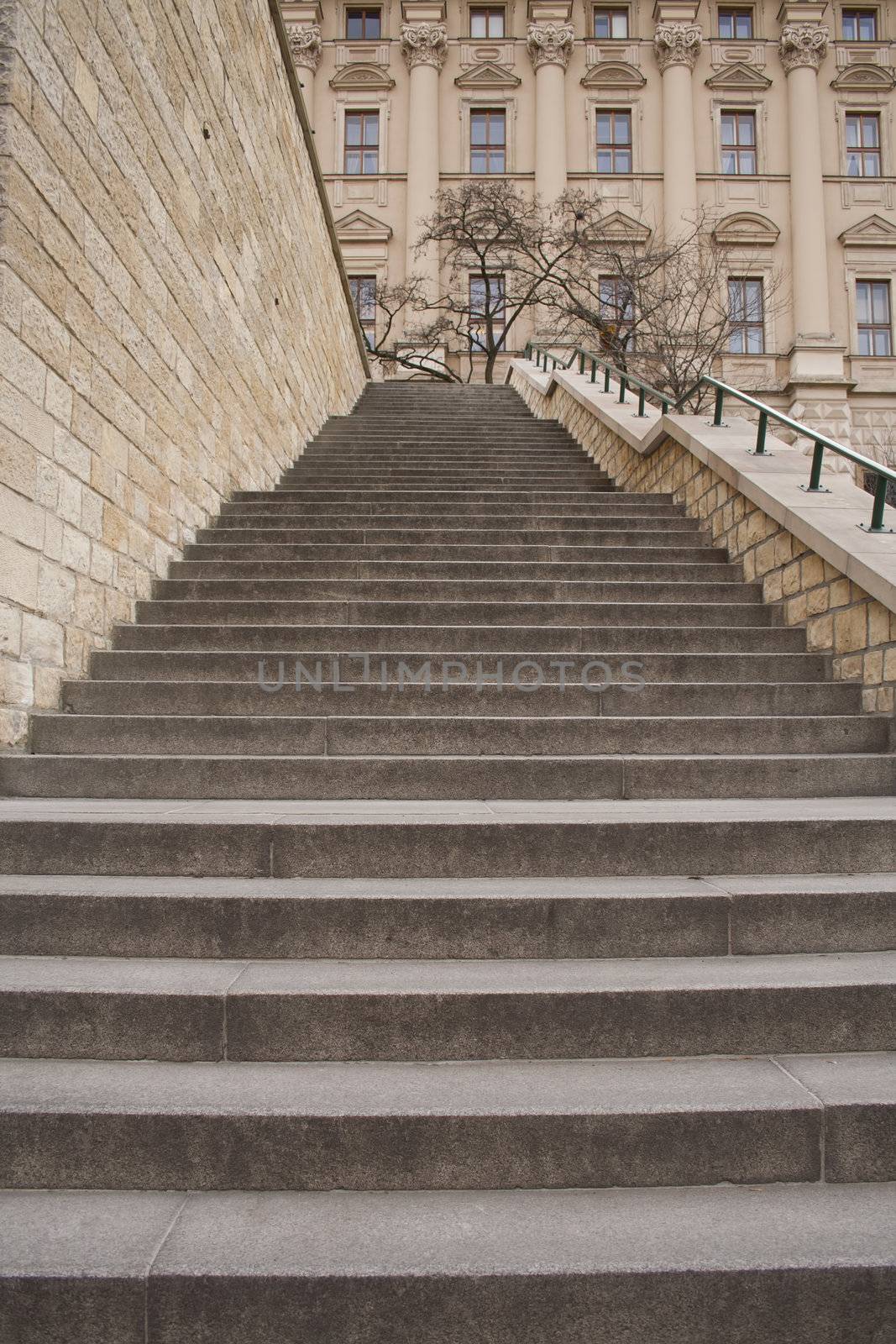 staircase leading upstairs. by slavapa