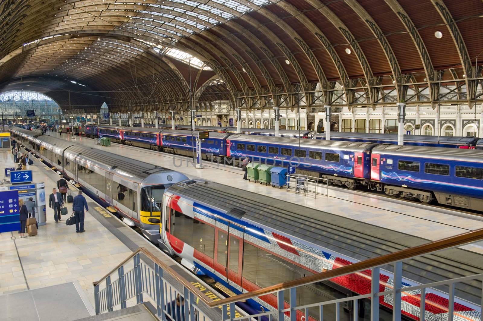 Station Pedington in London, UK, September 2011