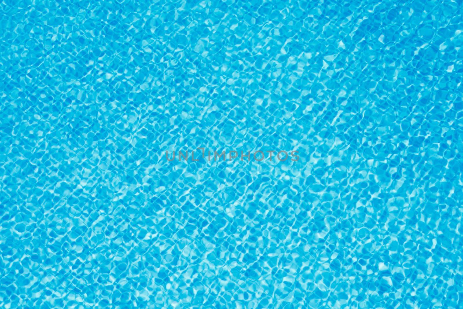 Clean water in pool by dimol