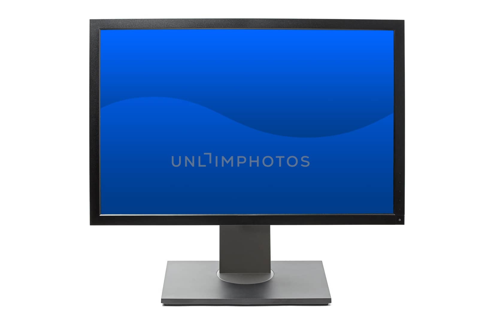 Computer monitor isolated by dimol
