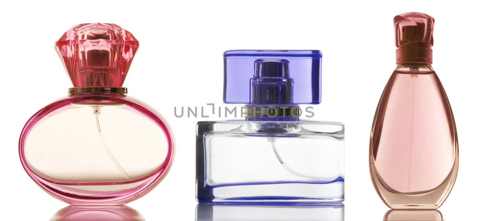 Perfume in a glass bottles by VictorO