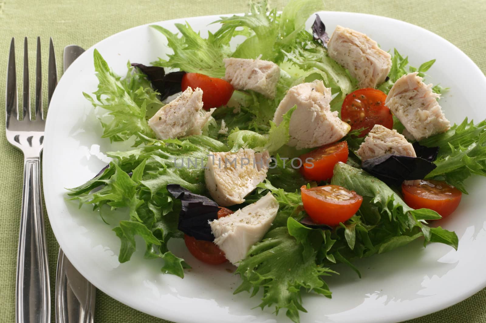 salad with boiled chicken by nataliamylova